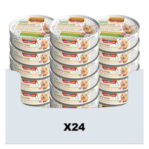24x Smolke Kattenvoer Soft Paté Party Edition