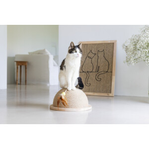 Designed by Lotte Krabplank Hout Poezels 70 x 50 x 2 cm