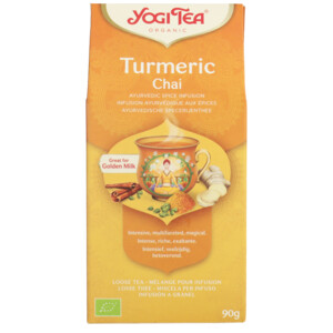 Yogi tea Biologische Thee Turmeric Chai - 3.59 euro
