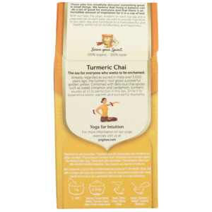 Yogi tea Biologische Thee Turmeric Chai - 3.59 euro