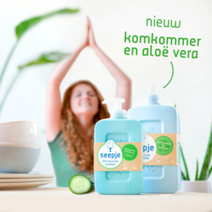 Seepje Afwasmiddel Komkommer & Aloë Vera - 2.99 euro