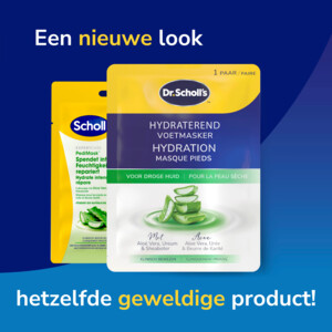 Dr. Scholl's Hydraterend & Verzachtend Voetmasker Aloe Vera - 3.74 euro