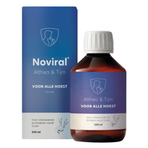 Noviral Alle Hoest Althea & Tijmsiroop - 10.99 euro