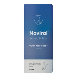 Noviral Alle Hoest Althea & Tijmsiroop - 10.99 euro