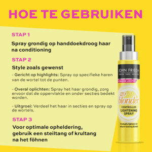 John Frieda Sheer Blonde Go Blonder Spray - 13.49 euro