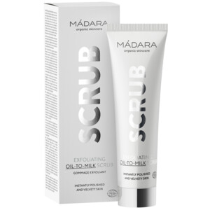 Madara Scrub Exfoliating Oil-To-Milk-Scrub - 14.99 euro
