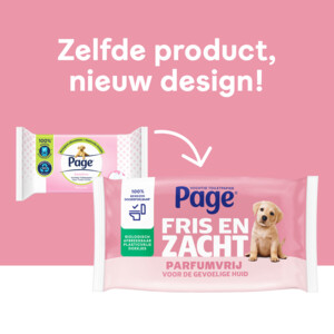 Page Vochtig Toiletpapier Fris en Zacht - 2.29 euro