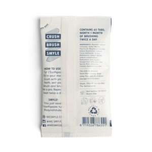 3x Smyle Tandpasta Tabs Navulling zonder Fluoride - 13.82 euro
