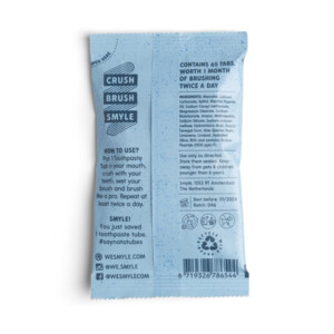 3x Smyle Tandpasta Tabs Navulling met Fluoride - 15.14 euro