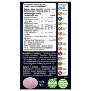 Lucovitaal Probiotica Kids Kauwtabletten - 9.99 euro