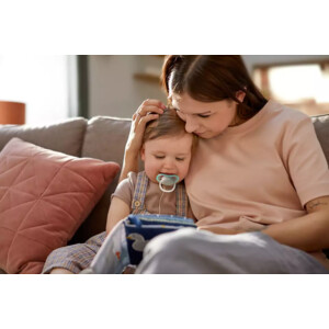 Philips Avent Fopspeen Ultra Air 18+ mnd Grijs Blauw - 8.09 euro