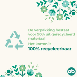 o.b. Organic Cotton Super - 4.95 euro