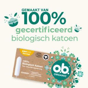 o.b. Organic Cotton Super - 4.95 euro