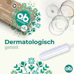o.b. Organic Cotton Normaal Tampons - 4.19 euro