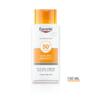 Eucerin Sun PLE Protect Sun Gel-Crème Gezicht en Lichaam SPF 50 - 26.99 euro