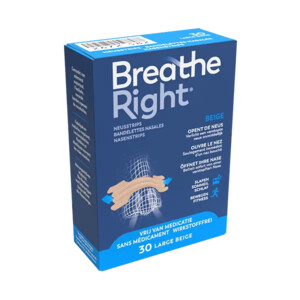 2x Breathe Right Neusstrips Normale Huid - 34.71 euro