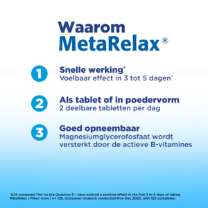 2x Metagenics MetaRelax Zakjes - 95.31 euro