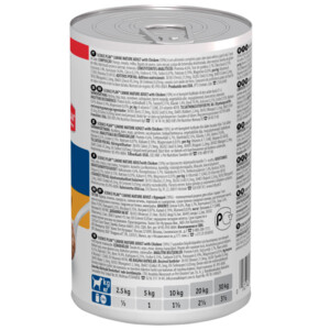 Hill's Science Plan Hondenvoer Nat Mature Adult Kip - 4.25 euro