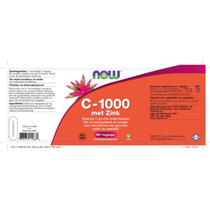 NOW C-1000 met Zink - 31.45 euro