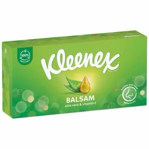 Kleenex Tissues Balsam - 1.85 euro