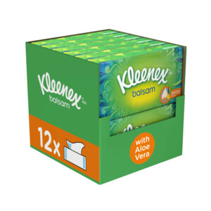 12x Kleenex Tissues Balsam - 23.76 euro
