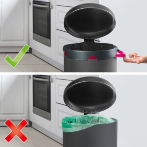 Swirl Pedaalemmerzakken met Fixeerband 35 liter - 3.65 euro