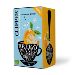 Clipper Thee Green Tea Breezy Mango Ginger - 3.99 euro