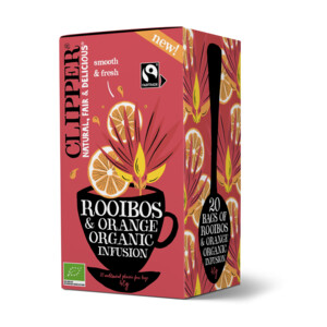 3x Clipper Thee Rooibos Orange - 11.57 euro