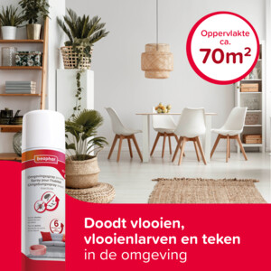 Beaphar Vlooienmiddel Omgevingsspray - 14.88 euro