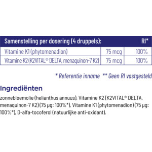 2x Vitakruid Baby Vitamine K - 30.07 euro