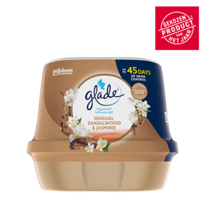 8x Glade Luchtverfrisser Gel Sandalwood & Jasmine - 26.59 euro