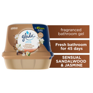 8x Glade Luchtverfrisser Gel Sandalwood & Jasmine - 26.59 euro