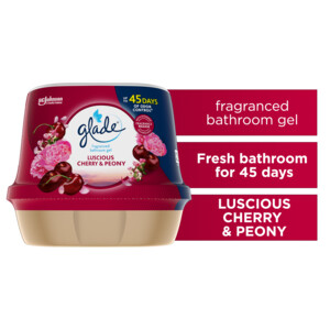 8x Glade Luchtverfrisser Gel Cherry & Peony - 26.19 euro