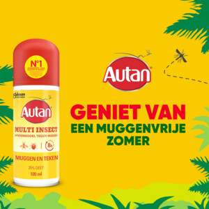 2x Autan Insectenspray Multi Dry Spray - 18.19 euro