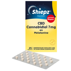 Shiepz CBD Cannabidiol 7 mg En Melatonine - 20.49 euro