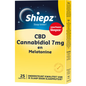 Shiepz CBD Cannabidiol 7 mg En Melatonine - 20.49 euro