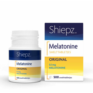 2x Shiepz Melatonine 0.1 mg Original - 23.08 euro