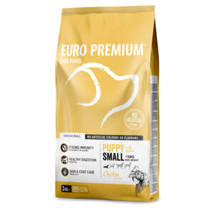 Euro-Premium Puppy Small Kip - Rijst 3 kg