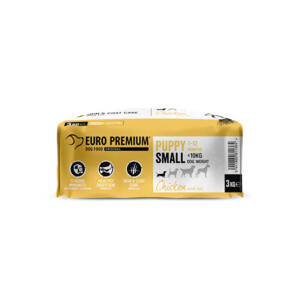 Euro-Premium Puppy Small Kip - Rijst 3 kg