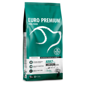 Euro-Premium Adult Medium Kip - Rijst 12 kg