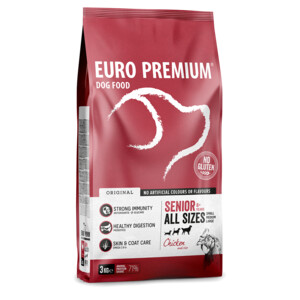 Euro-Premium Senior Kip - Rijst 3 kg