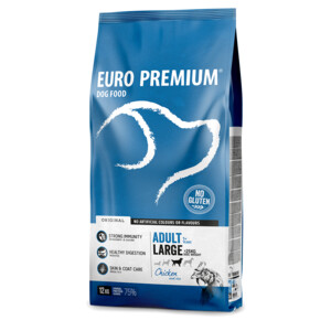 Euro-Premium Adult Large Kip - Rijst 12 kg