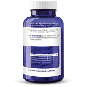 2x Vitakruid Borage Olie 1500 mg GLA 300 mg - 58.49 euro