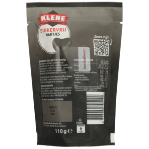 Klene Zoethout Hartjes Suikervrij - 24.79 euro