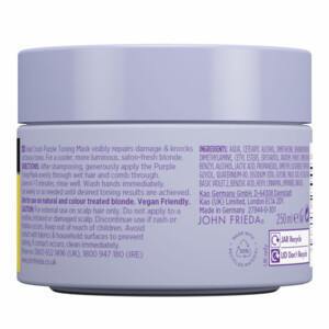 John Frieda Violet Crush Purple Toning Haarmasker - 11.89 euro