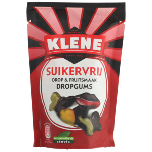 12x Klene Dropgums Suikervrij - 25.47 euro