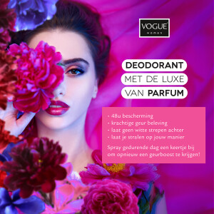 3x Vogue Enjoy Parfum Deodorant - 8.15 euro