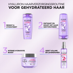 3x L'Oréal Elvive Hydra Hyaluronic  Leave-in Spray - 29.23 euro