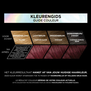 3x L'Oréal Preference Vivids Permanente Haarkleuring 5.260 Violet - 40.93 euro