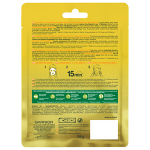 20x Garnier SkinActive Vitamine C Sheet Masker - 39.9 euro